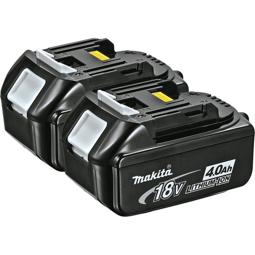 Batteries | Makita BL1840-2 18V LXT 4.0 Ah Lithium-Ion Battery 2-Pack image number 0