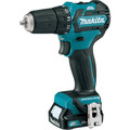 Drill Drivers | Makita FD07R1 12V max CXT Lithium-Ion Brushless 3/8 in. Cordless Drill Driver Kit (2 Ah) image number 1