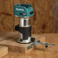 Compact Routers | Makita GTR01D1 40V max XGT Brushless Lithium-Ion Cordless Compact Router Kit (2.5 Ah) image number 8