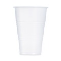  | Dart Y7 High-Impact 7 oz. Polystyrene Plastic Cold Cups - Translucent (25/Carton) image number 1