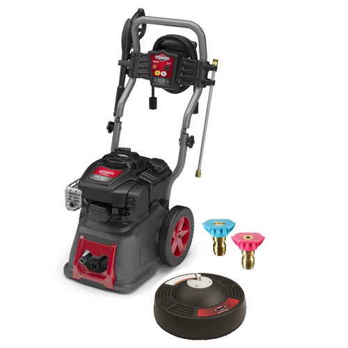 Pressure Washers | Briggs & Stratton 20664 190cc Gas 2.7 GPM Pressure Washer with 14 in. Surface Cleaner and Second Story Nozzle Kit image number 0
