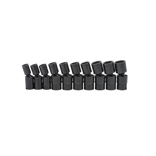 Socket Sets | GearWrench 84936 10-Piece Metric 1/2 in. Drive 6 Point Pinless Impact Universal Socket Set image number 0