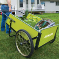Tool Carts | Sun Joe SJGC7 7 Cubic Foot Heavy Duty Garden plus Utility Cart image number 5