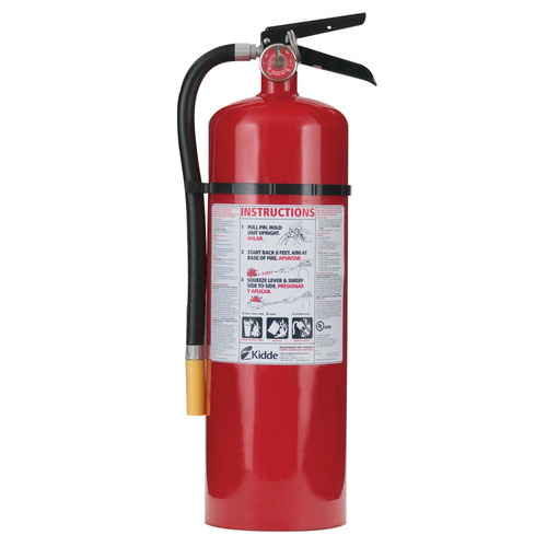 Automotive | Kidde 466204 ProLine 10 lbs. 4-A;60-B:C Rated Dry Chemical Rechargeable Fire Extinguisher image number 0