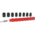 Sockets | Makita B-49862 Impact Gold 9 Pc 3/8 in. Drive Metric Socket Set with 15-Degree Tilt Socket Adapter image number 2