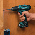 Drill Drivers | Makita FD05R1 12V max CXT Lithium-Ion 3/8 in. Cordless Drill Driver Kit (2 Ah) image number 2