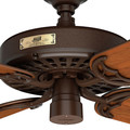 Ceiling Fans | Hunter 23847 52 in. Outdoor Original Chestnut Brown Ceiling Fan image number 8