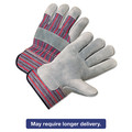  | Anchor Brand 558 24-Piece 2000 Series Leather Palm Gloves - Gray/Red, Large image number 1