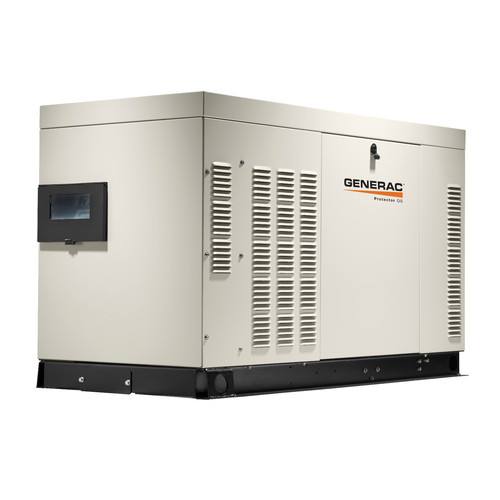 Standby Generators | Generac RG02724ANAX Protector QS 120/240V 2.4L 27/25 kW Single Phase Liquid-Cooled Aluminum Automatic Standby Generator (LP/NG) image number 0