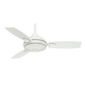 Ceiling Fans | Casablanca 59153 44 in. Verse Fresh White Ceiling Fan with Light and Remote image number 1