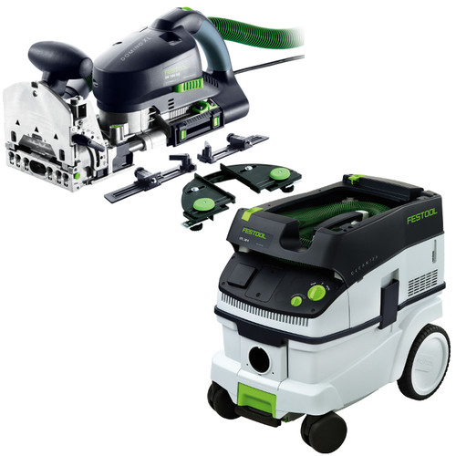 Joiners | Festool DF 700 Domino XL Joiner Set with CT 26 E 6.9 Gallon HEPA Mobile Dust Extractor image number 0