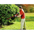 Hedge Trimmers | Black & Decker HH2455 120V 3.3 Amp Brushed 24 in. Corded Hedge Trimmer with Rotating Handle image number 12