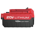 Batteries | Porter-Cable PCC685L (1) 20V MAX 4 Ah Lithium-Ion Pack Battery image number 1