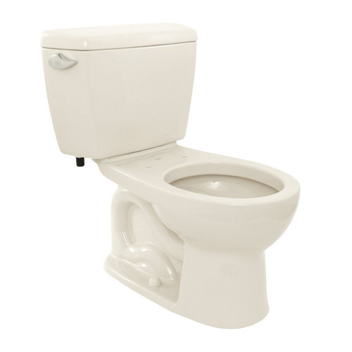 Fixtures | TOTO CST743E#11 Eco Drake Round 2-Piece Floor Mount Toilet (Colonial White) image number 0