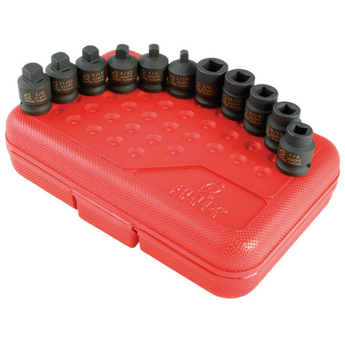 Sockets | Sunex 3841 11-Piece 3/8 in. Drive Pipe Plug Impact Socket Set image number 0