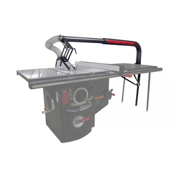 DUST COLLECTION ATTACHMENTS | SawStop TSG-FDC 4 in. Floating Overarm Dust Collection Guard