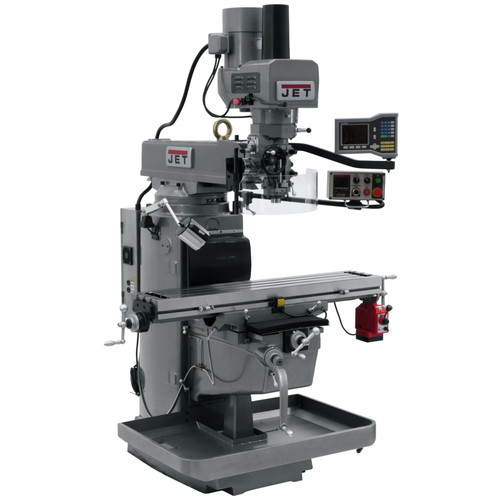 Milling Machines | JET 690611 JTM-1050EVS2 with Acu-Rite VUE 3X (K) DRO & X Powerfeed & Air Power Drawbar image number 0