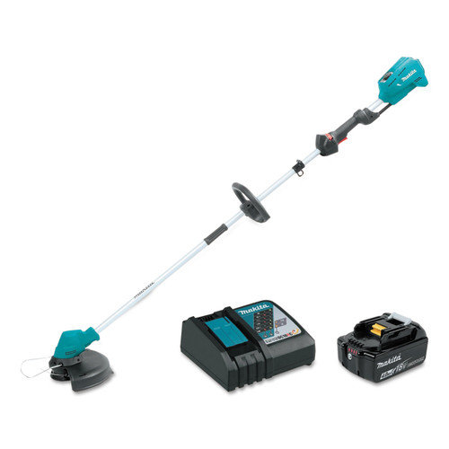 String Trimmers | Makita XRU04M1 18V LXT Two-Speed String Trimmer Kit image number 0