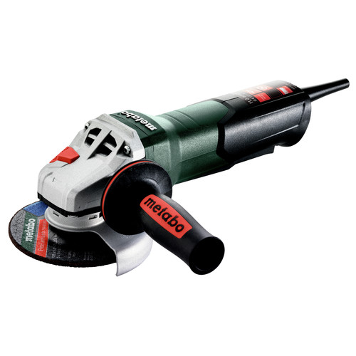 Angle Grinders | Metabo 603624420 WP 11-125 Quick 11 Amp 11000 RPM 4.5 in. / 5 in. Corded Angle Grinder with Non-Locking Paddle image number 0