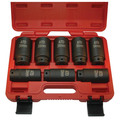 Socket Sets | ATD 8628 8-Piece 1/2 in. 12-Point Metric Axle/Spindle Nut Socket Set image number 0