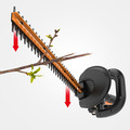 Hedge Trimmers | Worx WG255.1 20V Lithium-Ion 20 in. Dual Action Hedge Trimmer image number 4