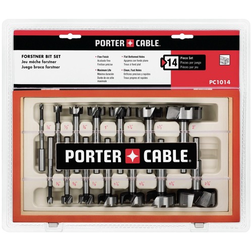 Bits and Bit Sets | Porter-Cable PC1014 14-Piece Forstner Drill Bit Set image number 0