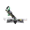 Miter Saws | Hitachi C12FDH 12 in. Dual Bevel Miter Saw with Laser Guide image number 3