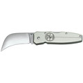 Knives | Klein Tools 44006 2-5/8 in. Hawkbill Blade Aluminum Handle Electricians Pocket Knife image number 0