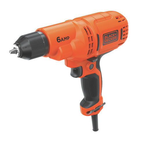 Drill Drivers | Black & Decker DR340C 6 Amp 3/8 in. Corded Drill Driver with Bag image number 0