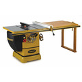Table Saws | Powermatic PM2000 5 HP 10 in. Single Phase Left Tilt Table Saw with 50 in. Accu-Fence, Workbench and Riving Knife image number 4
