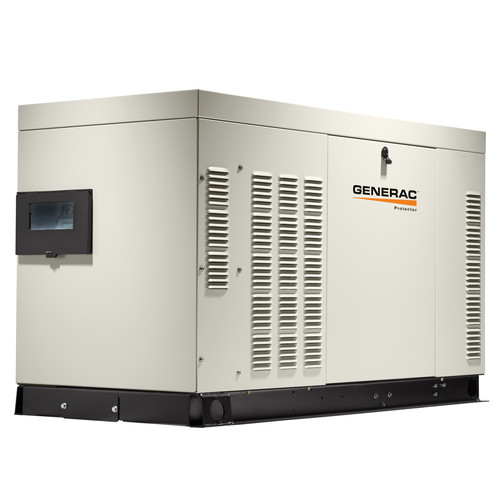 Standby Generators | Generac RG02515ANAX Protector 120/240V 1.5L 25 kW Single Phase Liquid-Cooled LP/Natural Gas Aluminum Automatic Standby Generator image number 0