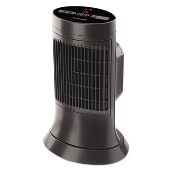  | Honeywell HCE311V 750 - 1500 Watts 10 in. x 7-5/8 in. x 14 in. Digital Ceramic Mini Tower Heater - Black