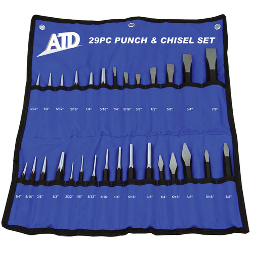 Chisels | ATD 729 29-Piece Punch And Chisel Set image number 0