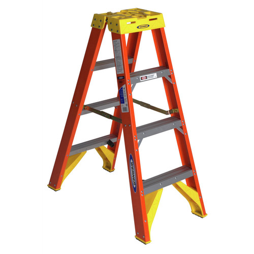 Ladders & Stools | Werner T6204 4 ft. Type IA Fiberglass Twin Ladder image number 0