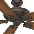 Ceiling Fans | Casablanca 55035 Fellini 60 in. Transitional Brushed Cocoa Walnut Regal-Style Carved Wood Indoor Ceiling Fan image number 3