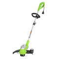 String Trimmers | Greenworks 21272 5.5 Amp 15 in. Straight Shaft Wheeled Electric String Trimmer / Edger image number 1
