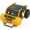 Portable Air Compressors | Dewalt D55146 1.6 HP 4.5 Gallon Oil-Free Dolly Air Compressor image number 2