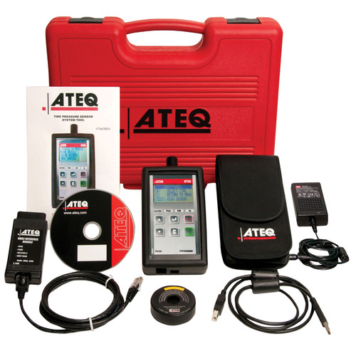 Diagnostics Testers | ATEQ KITPROMO VT55 OBDII TPMS Diagnostic Tool Kit with TPMS Sensor Check Box and TPMS TIA Relearn Chart image number 0