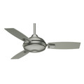 Ceiling Fans | Casablanca 59155 44 in. Verse Satin Nickel Ceiling Fan with Light and Remote image number 1