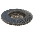 Grinding, Sanding, Polishing Accessories | Weiler 31349 4-1/2 in. Diameter 5/8 in. - 11 UNC Wolverine Abrasive Conical Flap Disc image number 3