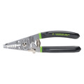 Specialty Pliers | Greenlee 52065854 6-14AWG Pro Curve Handled Stainless Wire Stripper/Cutter/Crimper image number 0