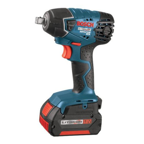 Impact Wrenches | Bosch 24618-01 18V Cordless Lithium-Ion 1/2 in. Impact Wrench image number 0