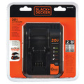 Chargers | Black & Decker BDCAC202B 12V - 20V MAX Lithium-Ion Battery Fast Charger image number 3