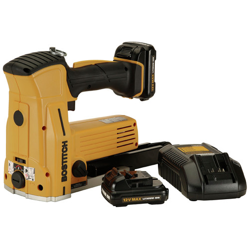 Pneumatic Specialty Staplers | Bostitch DSC-3219 12V Max Cordless Lithium-Ion 1-1/4 in. Crown Carton Closer image number 0