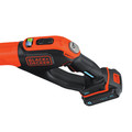 String Trimmers | Black & Decker LSTE525BT SMARTECH 20V MAX Cordless Lithium-Ion EASYFEED 12 in. String Trimmer image number 2