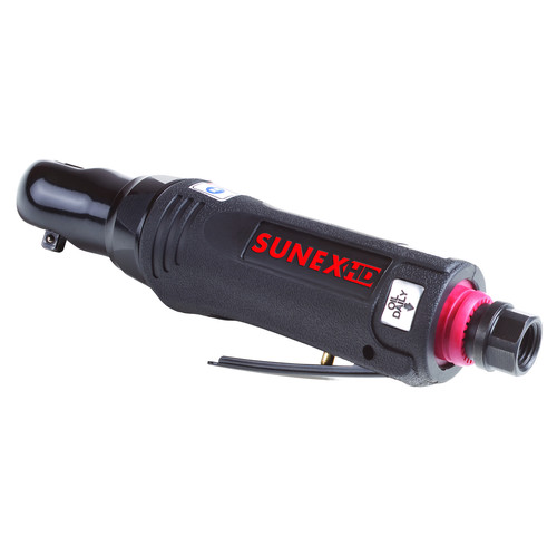 Air Ratchet Wrenches | Sunex SX3825 1/4 in. Drive Compact Air Ratchet Wrench image number 0