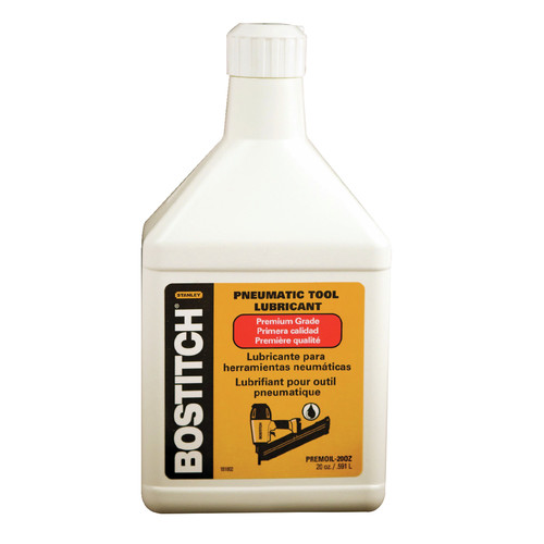 Lubricants and Cleaners | Bostitch PREMOIL-20OZ 20 Ounce Pneumatic Tool Lubricant image number 0