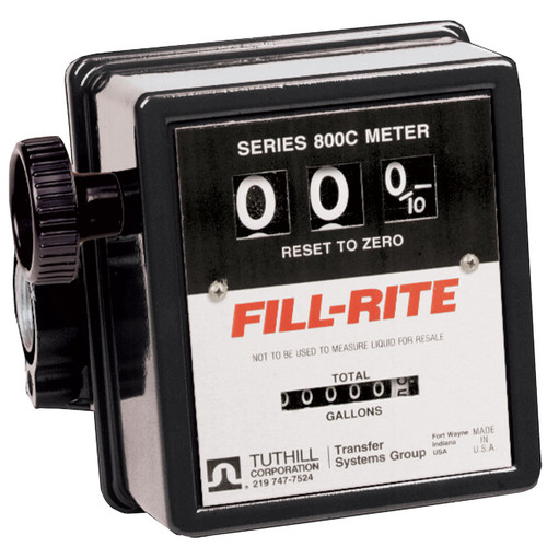Automotive | Fill-Rite 807CMK 3/4 in. 3-Wheel Mechanical Flow Meter image number 0