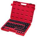 Sockets | Sunex 3351 51-Piece 3/8 in. Drive 6-Point Metric Impact Socket Master Set image number 1