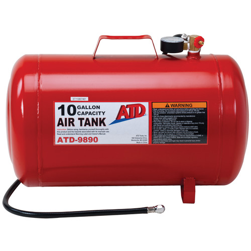 Air Tanks | ATD 9890 10 Gallon Portable Air Tank image number 0